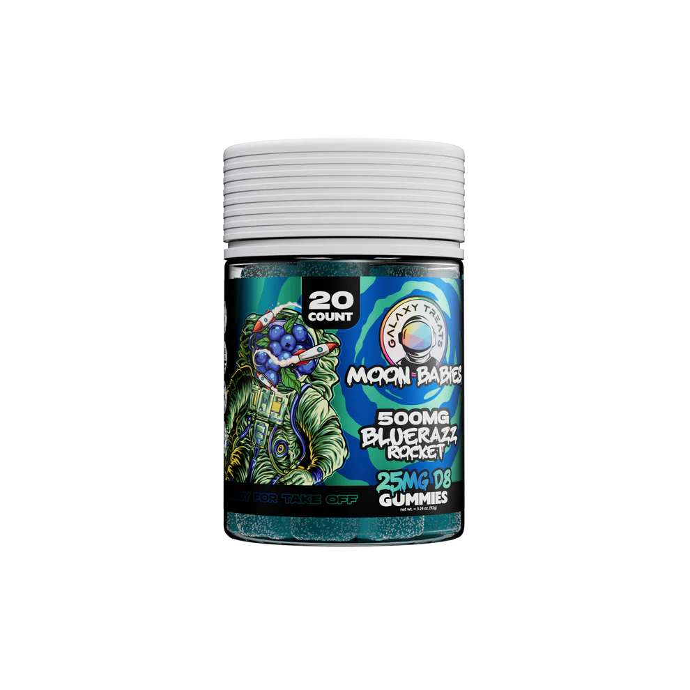 moon bebies bluerazz rocket d8 gummies moon babies bluerazz rocket d8 gummies