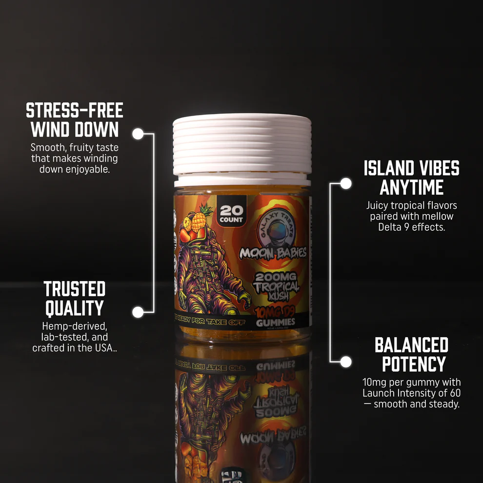 moon babies tropical kush d9 gummies moon babies tropical kush d9 gummies
