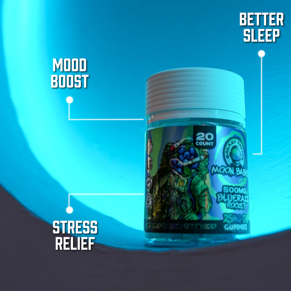 moon babies bluerazz rocket d8 gummies moon babies bluerazz rocket d8 gummies