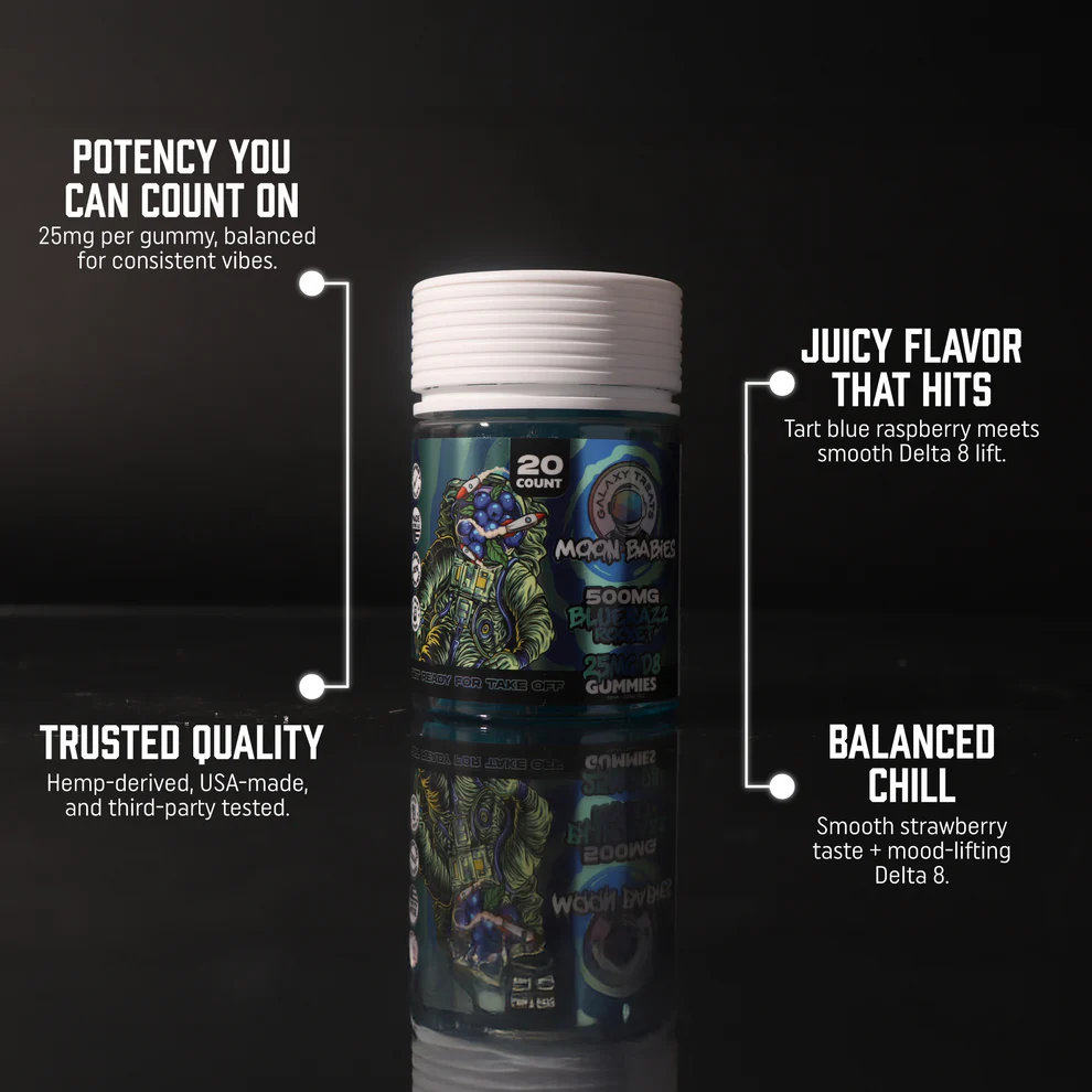 moon babies bluerazz rocket d8 gummies moon babies bluerazz rocket d8 gummies